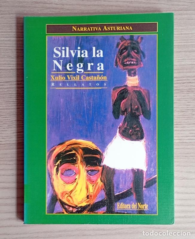 Libros de segunda mano: SILVIA LA NEGRA - RELATOS - XULIO VIXIL CASTA&Ntilde;ON - EDITORA DEL NORTE. MIERES. 1993