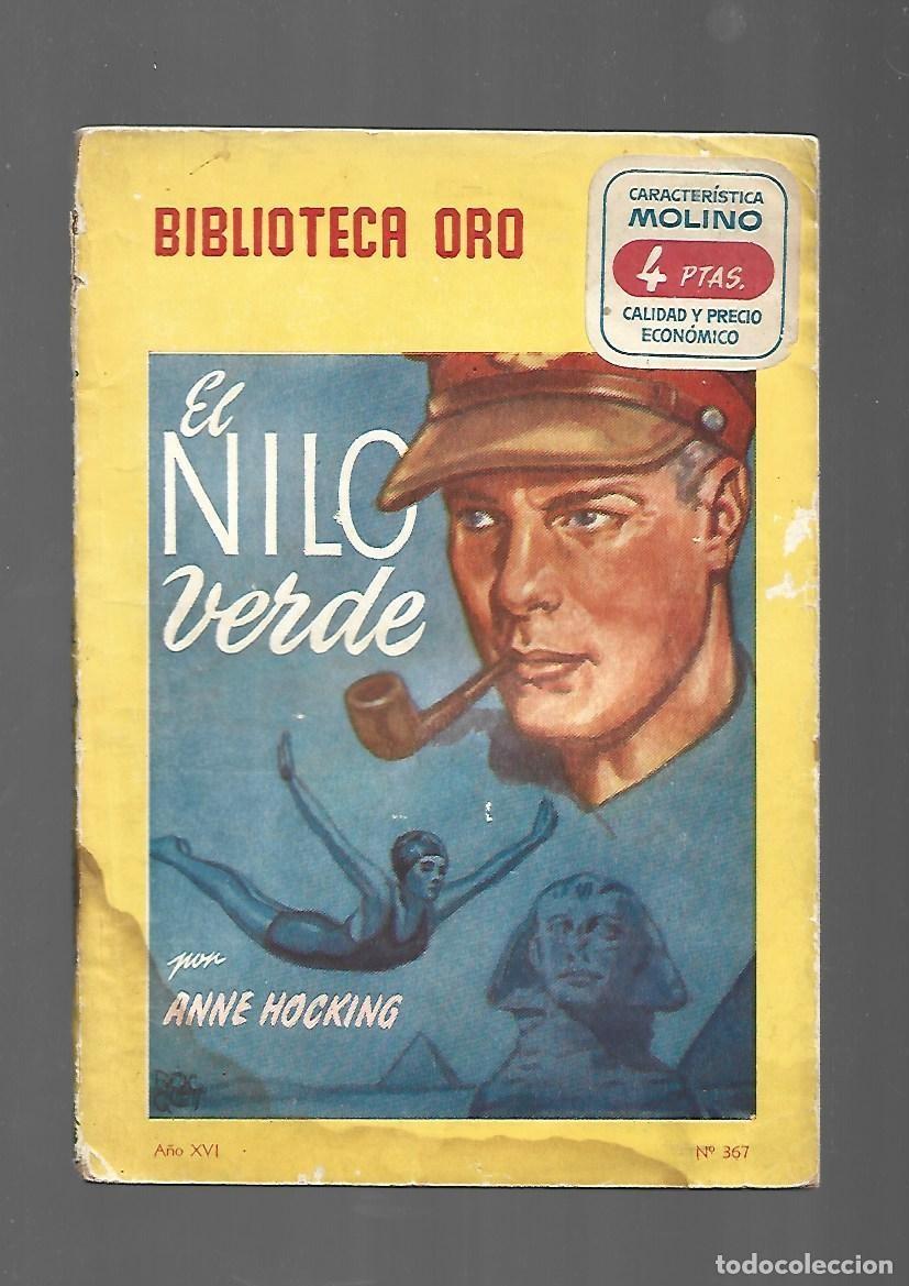 Libros de segunda mano: Biblioteca oro, 367: el Nilo verde, 1953, Molino. Colecci&oacute;n A.T.