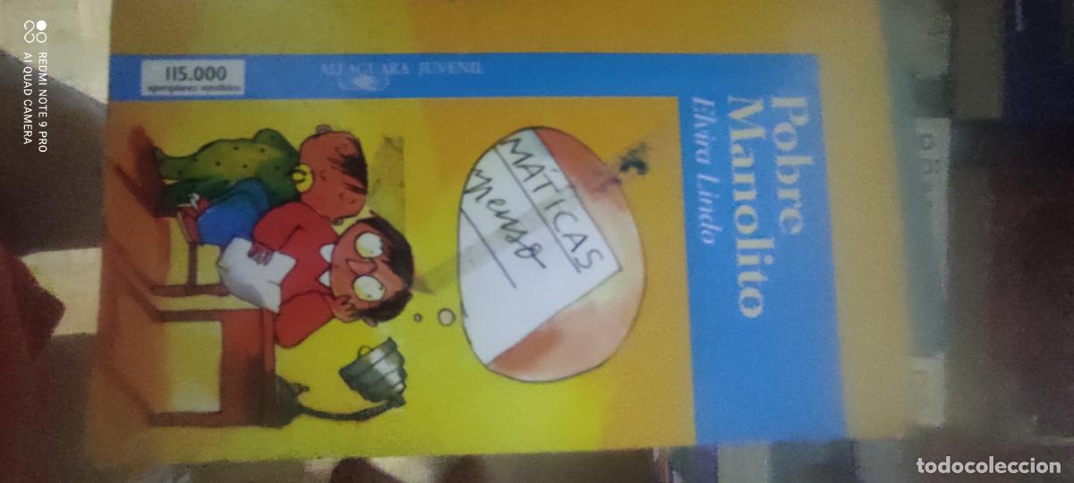 Libros de segunda mano: Elvira Lindo. Pobre Manolito