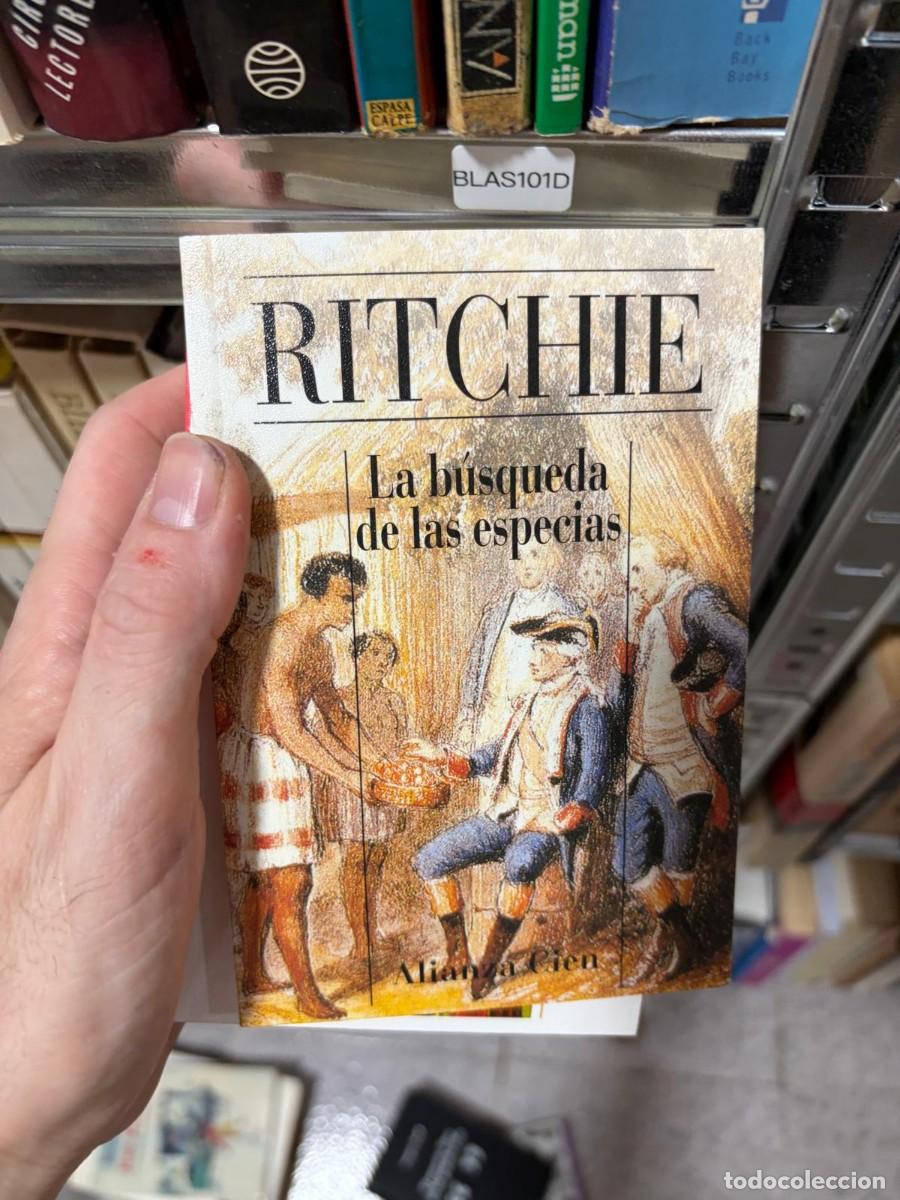 Libros de segunda mano: BLAS101D Ritchie LA B&Uacute;SQUEDA DE LAS ESPECIAS Alianza Cien