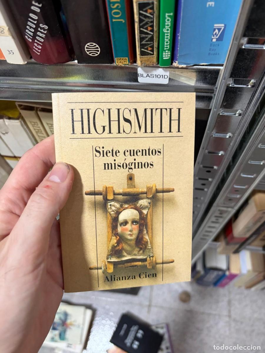 Libros de segunda mano: BLAS101D Patricia Highsmith SIETE CUENTOS MIS&Oacute;GINOS Alianza Cien