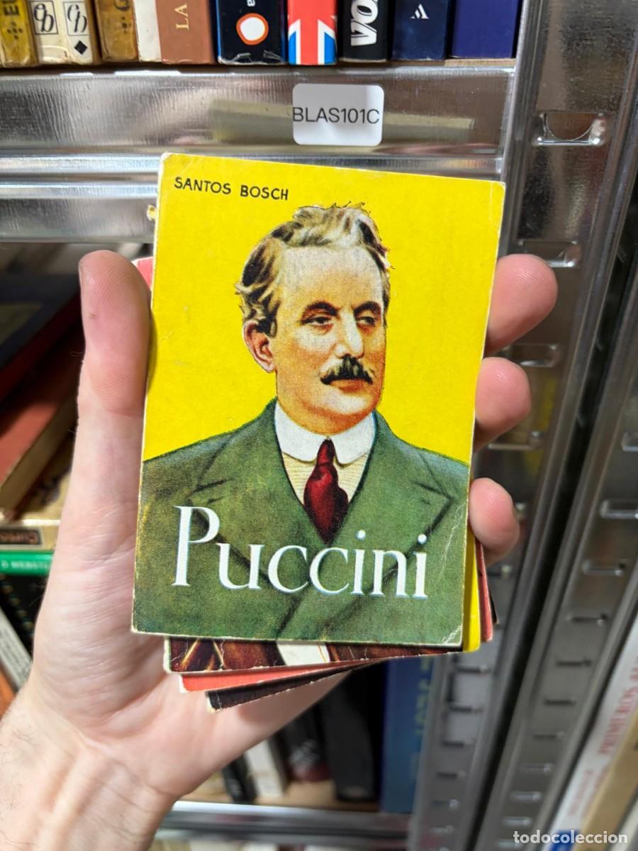 Libros de segunda mano: BLAS101C Puccini &mdash; Santos Bosch &mdash; Colecci&oacute;n Pulga