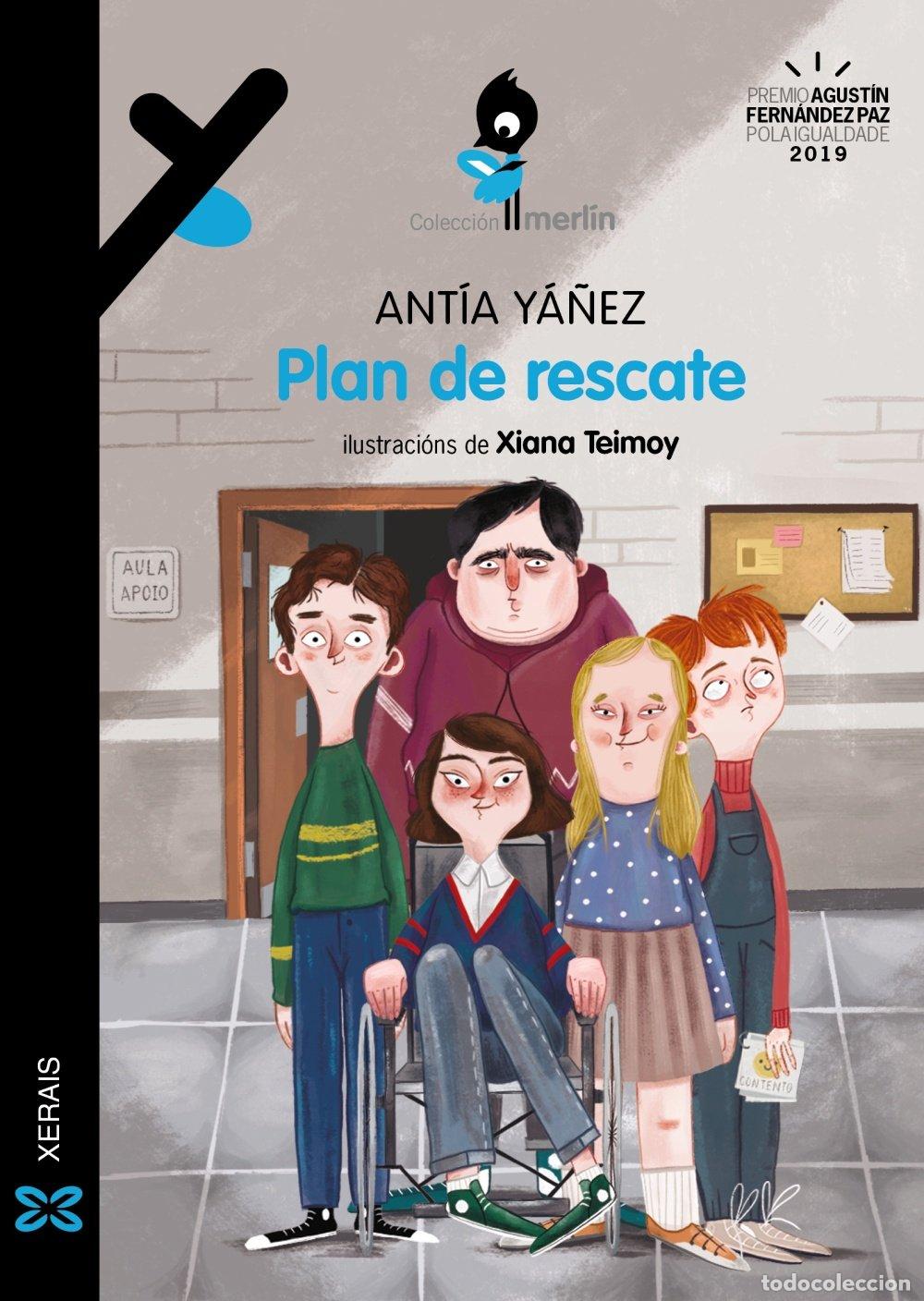 Libros de segunda mano: Plan de Rescate - Antia Y&aacute;&ntilde;ez - Edici&oacute;ns Xerais - Infantil e Xuvenil - Merl&iacute;n - de 9 Anos en Diante