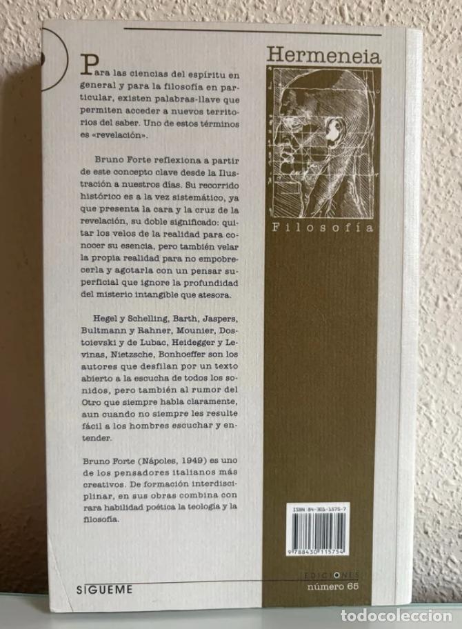 Libros de segunda mano: Forte, Bruno: A la escucha del otro - Foto 3