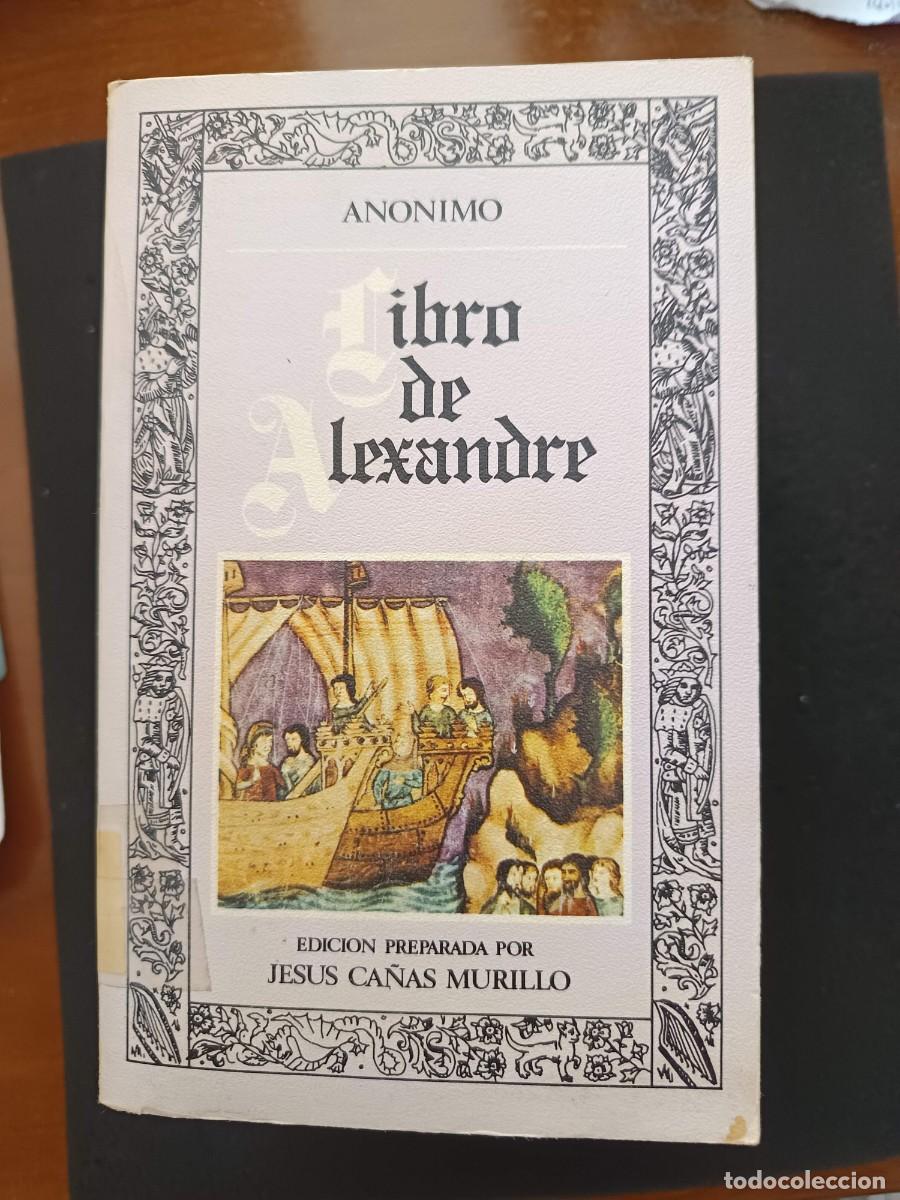 Libros de segunda mano: ANONIMO: LIBRO DE ALEXANDRE