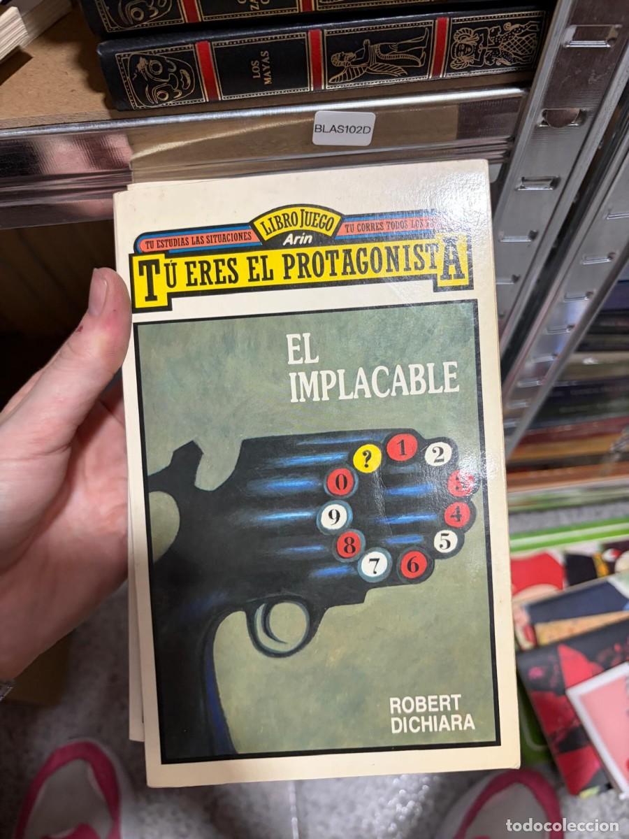 Libros de segunda mano: BLAS102D &mdash; Robert Dichiara &mdash; El implacable &mdash; Ar&iacute;n