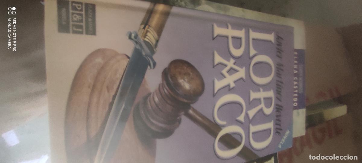 Livres d'occasion: JAVIER MART&Iacute;NEZ REVERTE - LORD PACO - PLAZA & JANES 1985