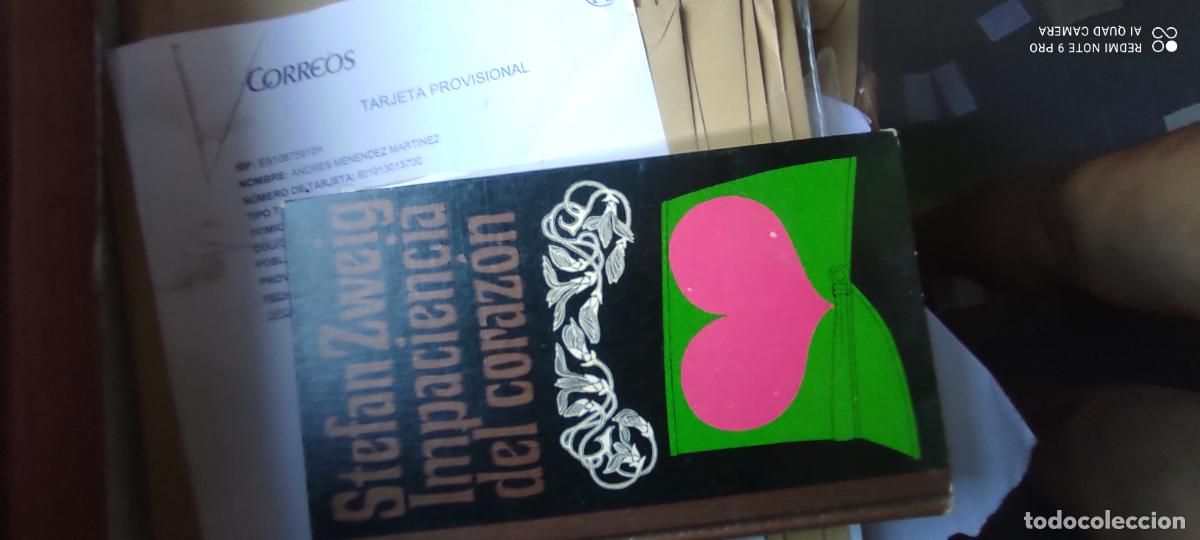Libros de segunda mano: Zweig. Impaciencia del coraz&oacute;n