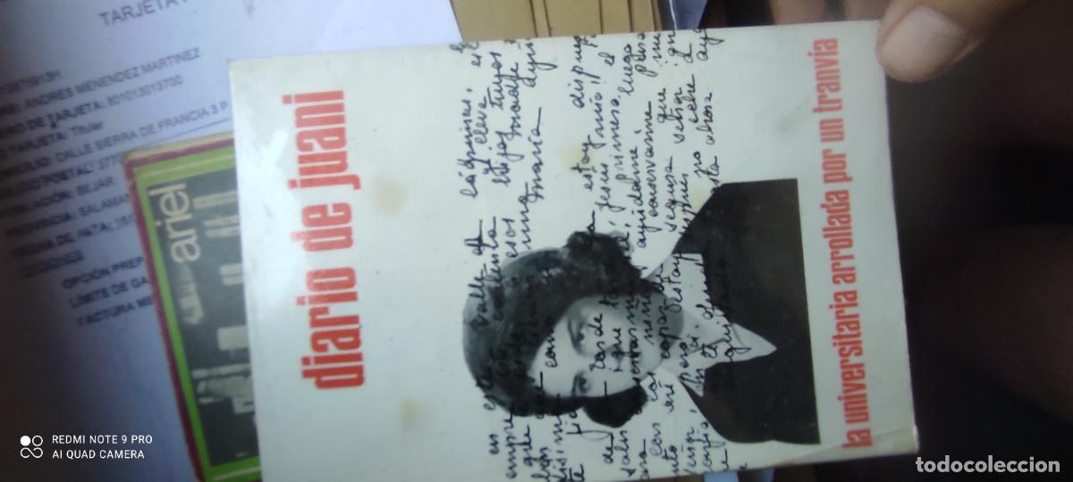 Libros de segunda mano: Diario de juani la universitaria arrollada por un tranv&iacute;a.