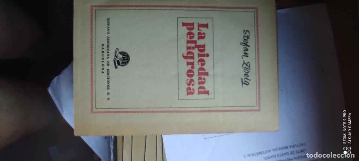 Libros de segunda mano: STEFAN ZWEIG - LA PIEDAD PELIGROSA