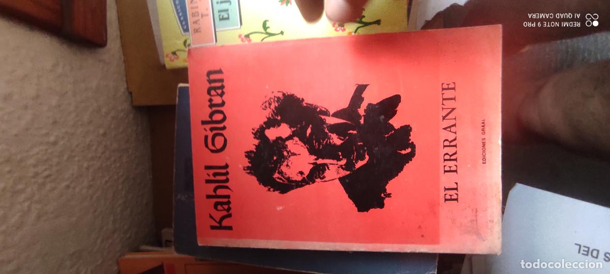 Libros de segunda mano: El errante. K. Gibran.