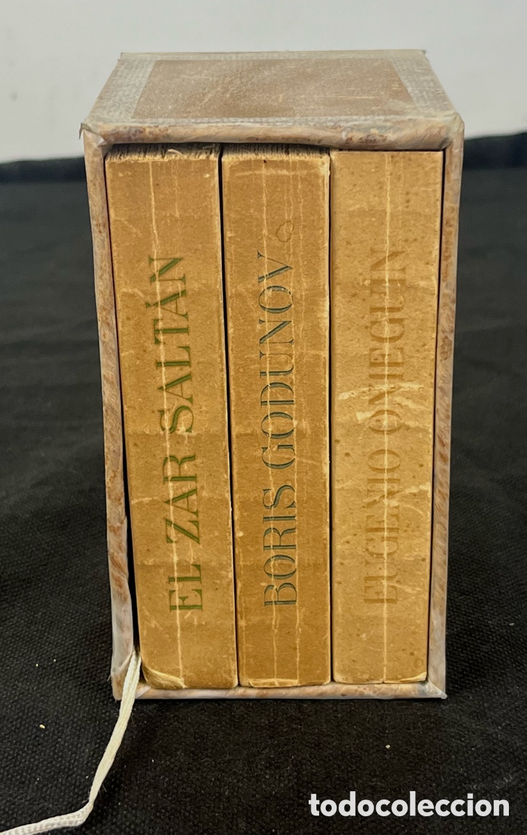 Livres d'occasion: A.S. PUCHKIN - OBRAS ESCOGIDAS, A&Ntilde;O 1942 - EDICIONES ZODIACO, CON SU ESTUCHE