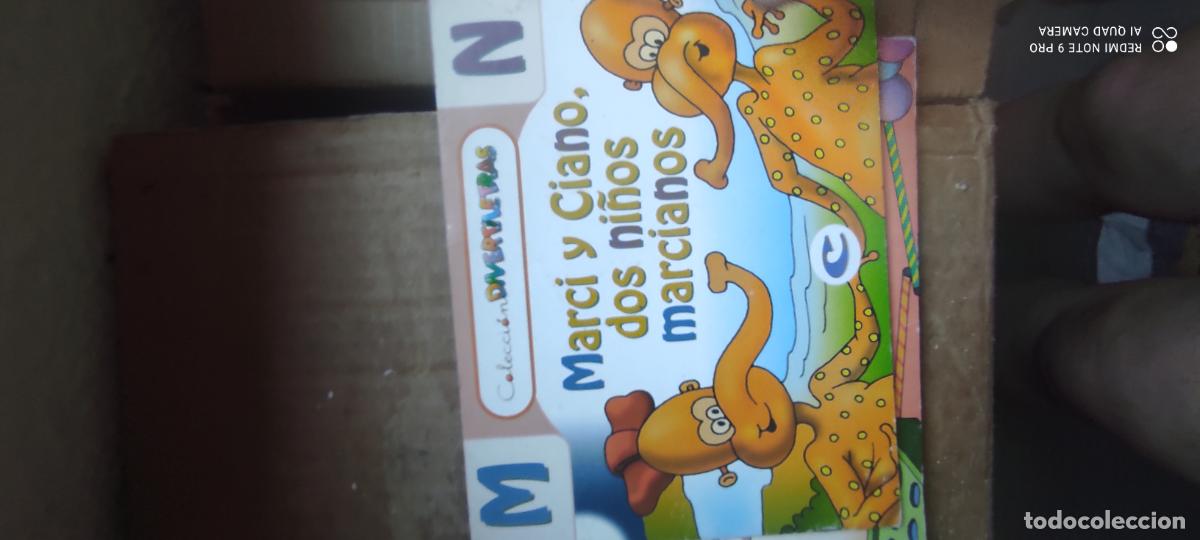Libros de segunda mano: Marci y Ciano, dos ni&ntilde;os marcianos. coleccion divertiletras