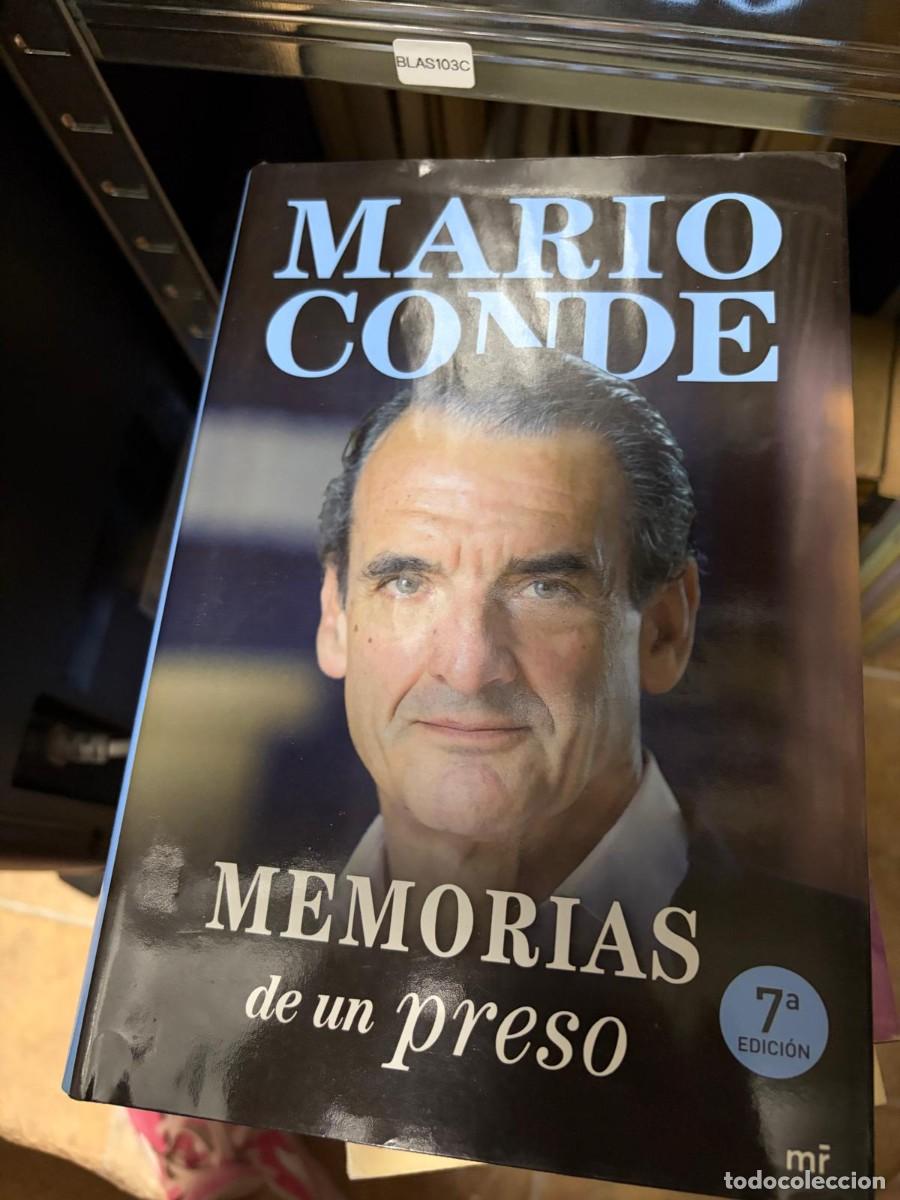 Libros de segunda mano: BLAS103C Memorias de un preso &mdash; Mario Conde &mdash; MR