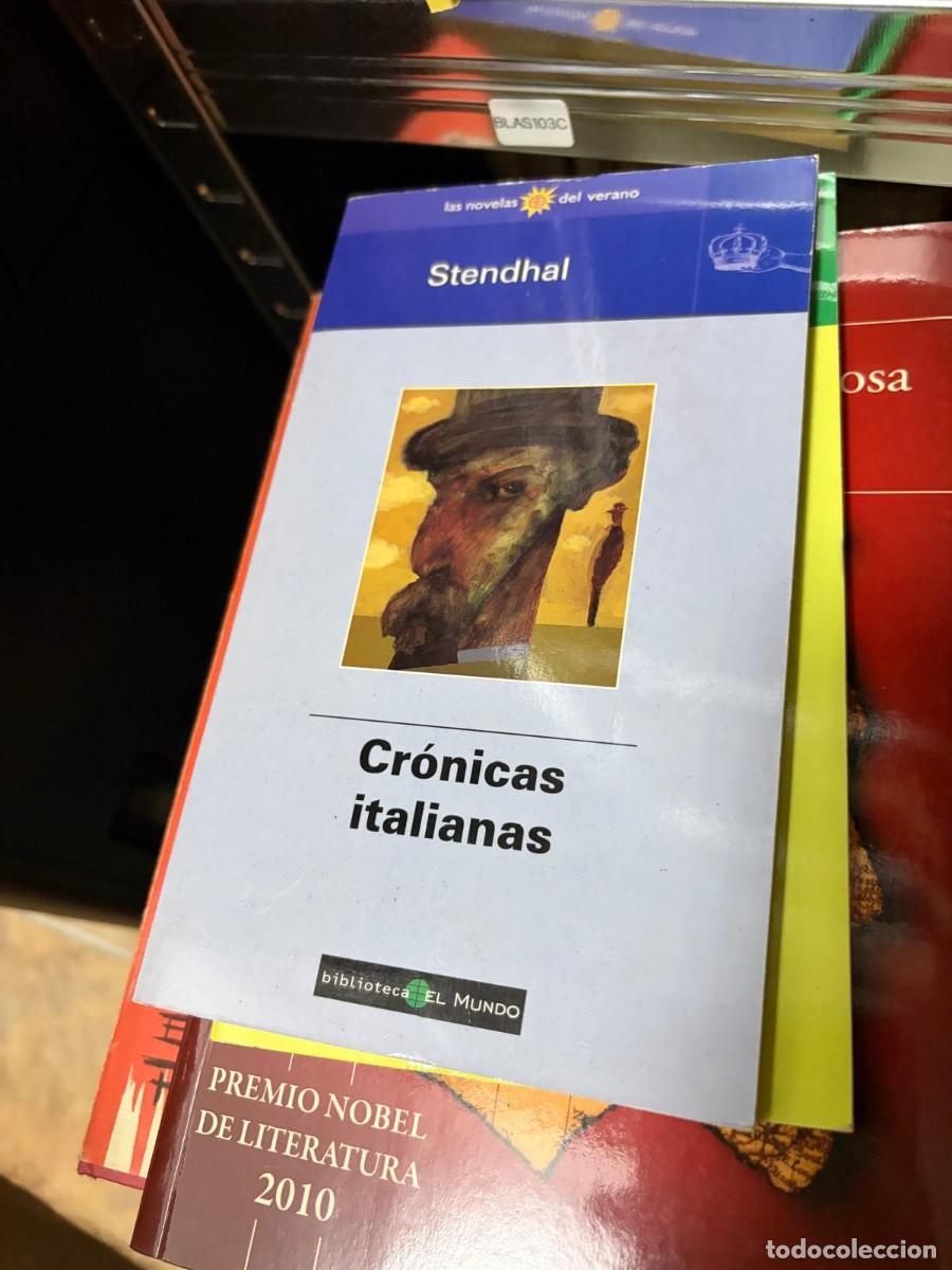 Libros de segunda mano: BLAS103C Cr&oacute;nicas italianas Stendhal Biblioteca El Mundo