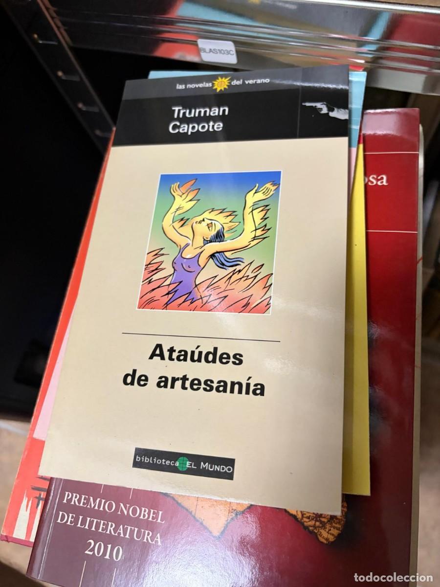 Libros de segunda mano: BLAS103C Ata&uacute;des de artesan&iacute;a Truman Capote Biblioteca El Mundo