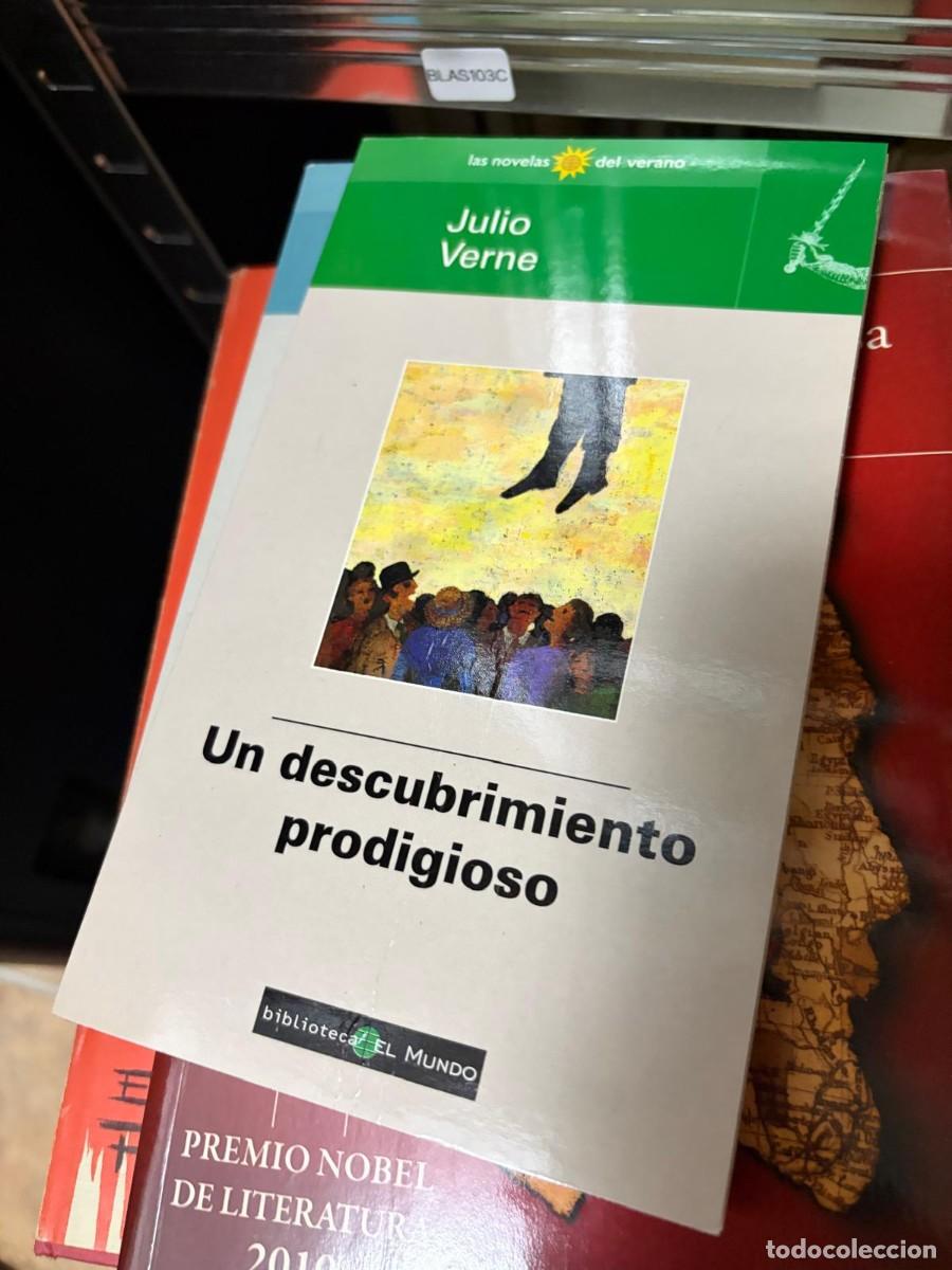 Libros de segunda mano: BLAS103C Un descubrimiento prodigioso Julio Verne Biblioteca El Mundo