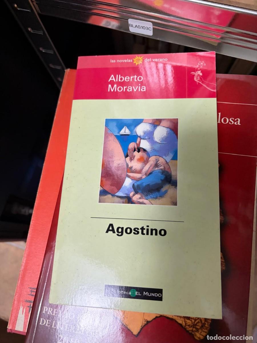 Libros de segunda mano: BLAS103C Agostino &mdash; Alberto Moravia &mdash; Biblioteca El Mundo