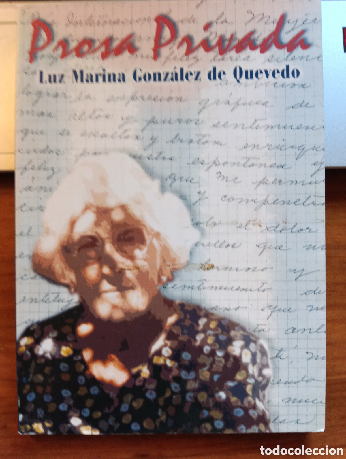 Libros de segunda mano: Prosa Privada - Luz Marina Gonz&aacute;lez de Quevedo