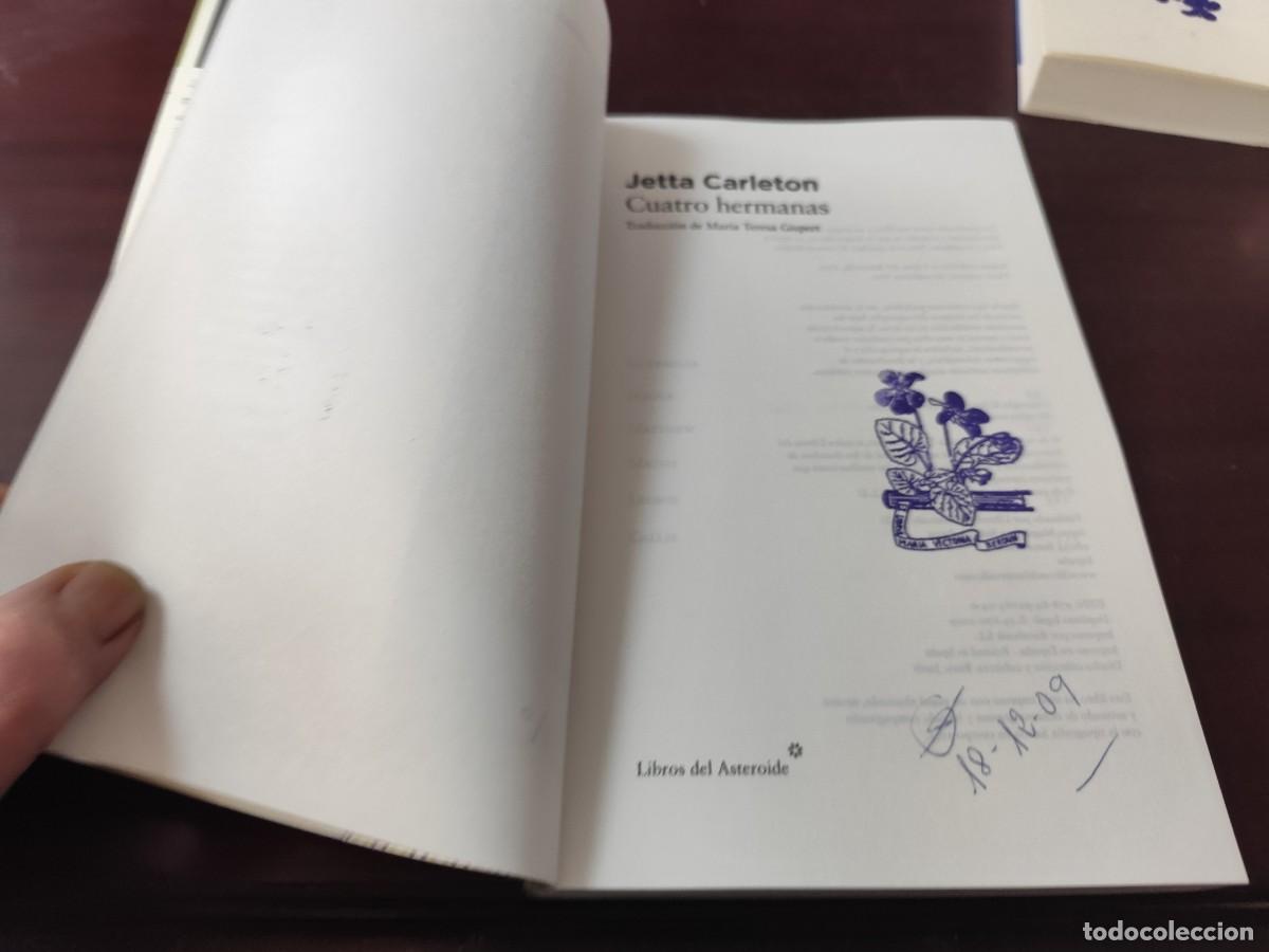 Libros de segunda mano: CUATRO HERMANAS / JETTA CARLETON / CJA 445 / ASTEROIDE - Foto 8