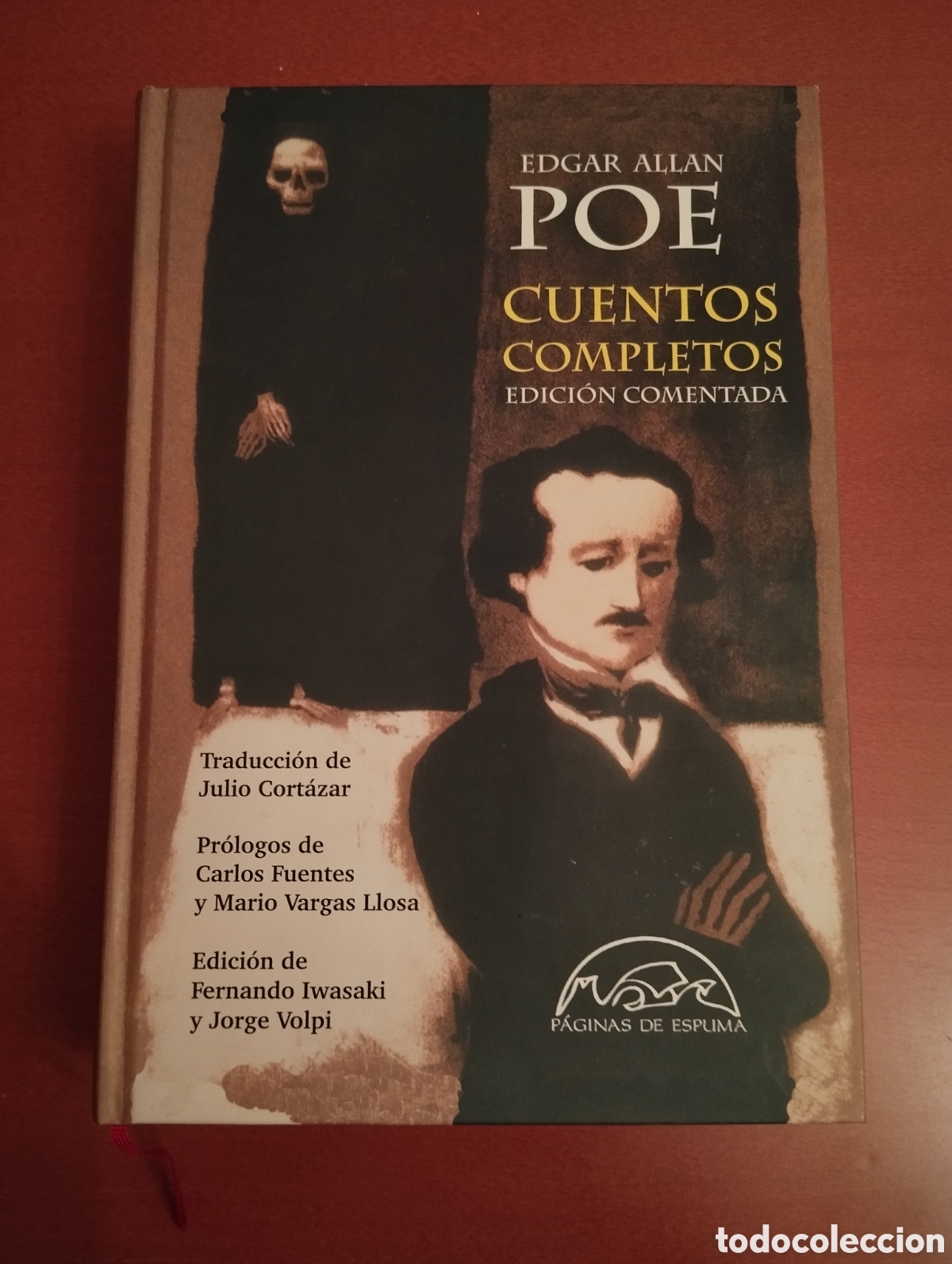 Libros de segunda mano: Cuentos completos de Edgar Allan Poe. Edici&oacute;n comentada P&aacute;ginas de Espuma. Traducci&oacute;n Julio Cort&aacute;zar