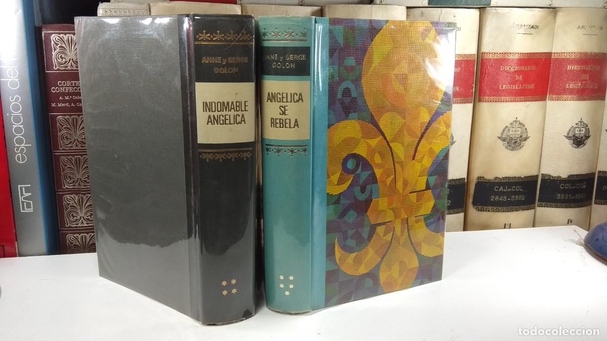 Libros de segunda mano: Lote 2 obras misma saga: N&ordm; 4: INDOMABLE ANGELICA / N&ordm; 5: ANGELICA SE REBELA. Anne y Serge Golon