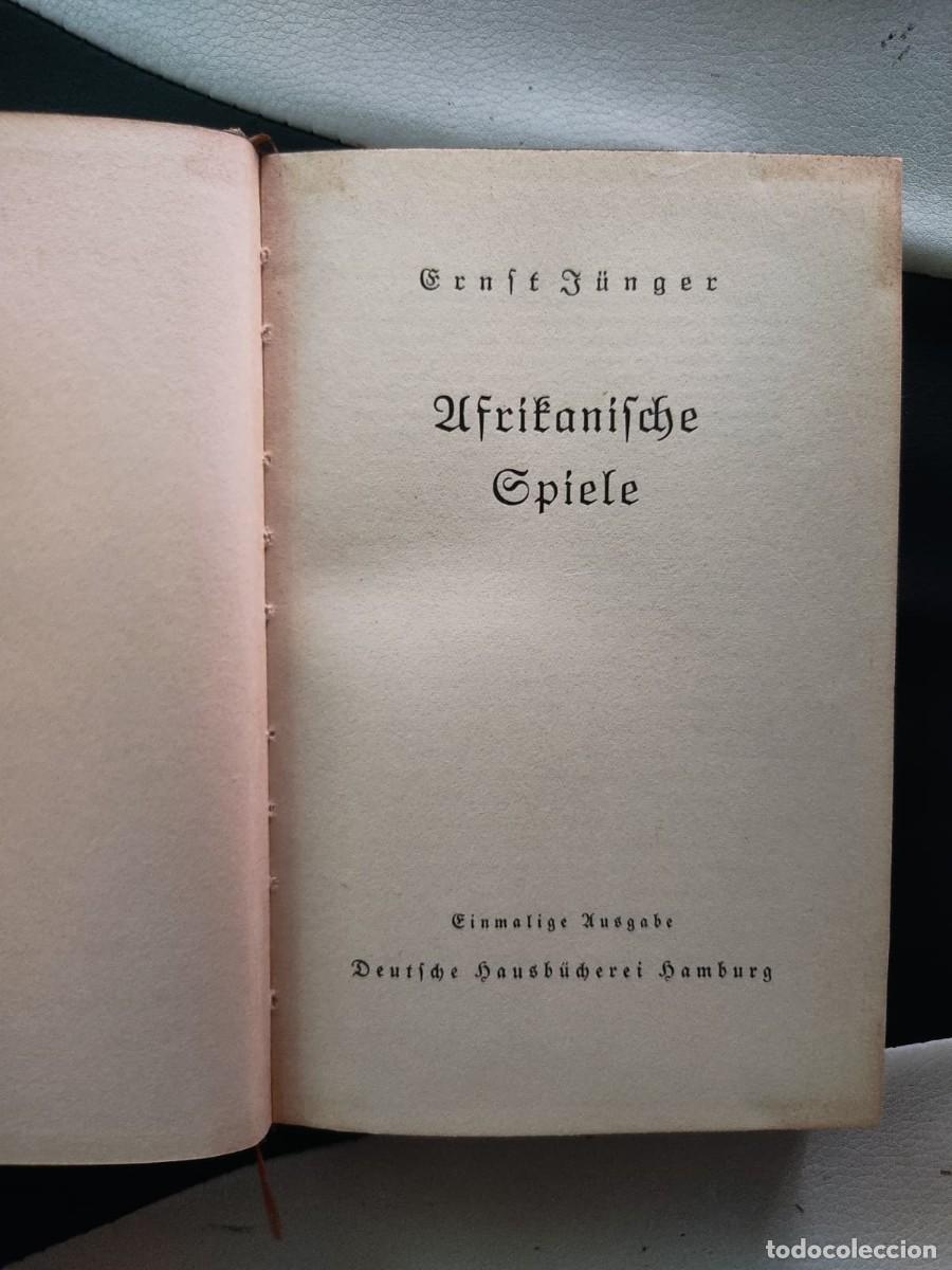 Libros de segunda mano: Lote 5 libros en alem&aacute;n de Ernst J&uuml;nger - Foto 4
