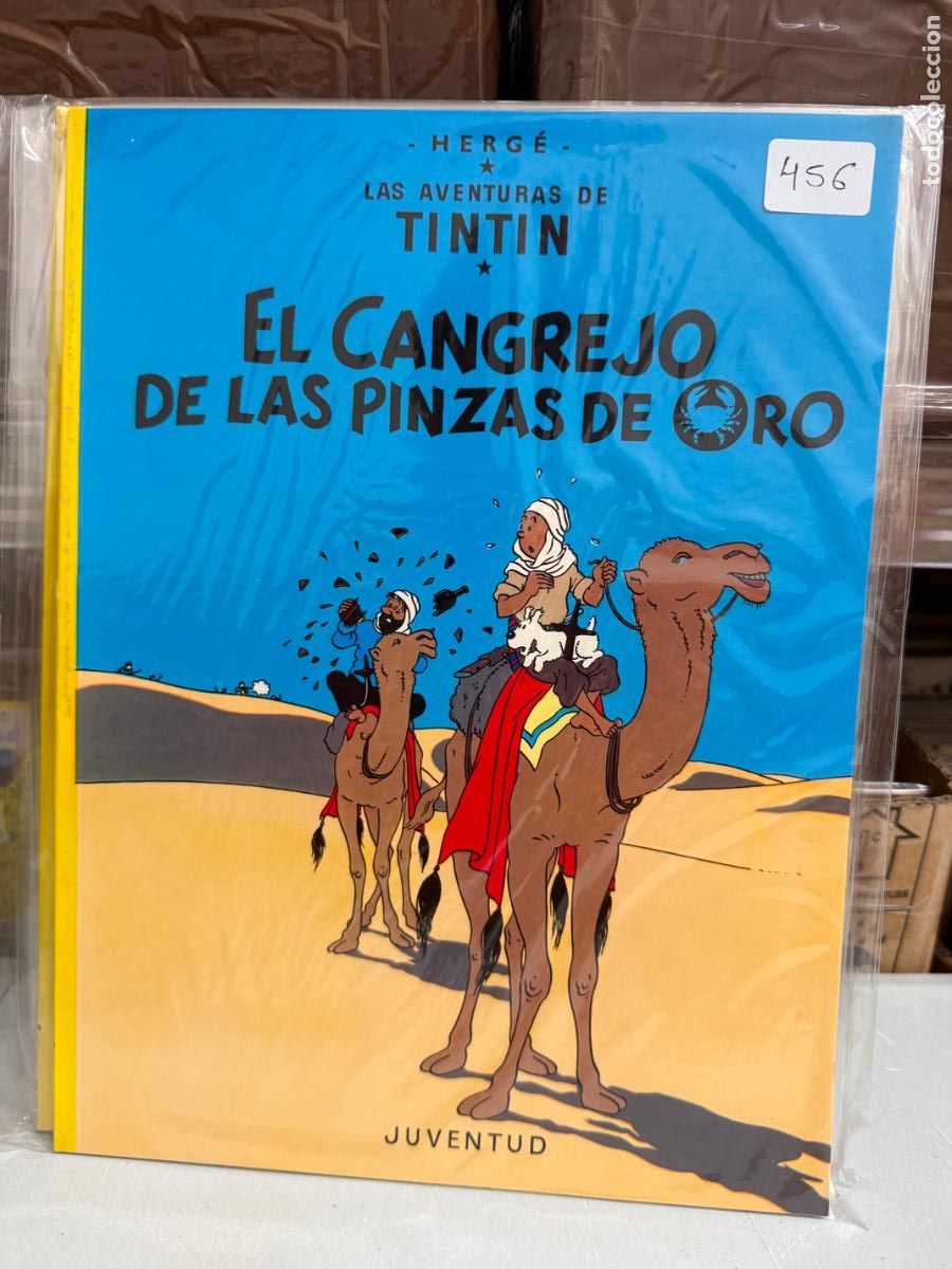 Libros de segunda mano: LAS AVENTURAS DE TIN TIN TAPA BLANDA - EL CANGREJO DE LAS PINZAS DE ORO