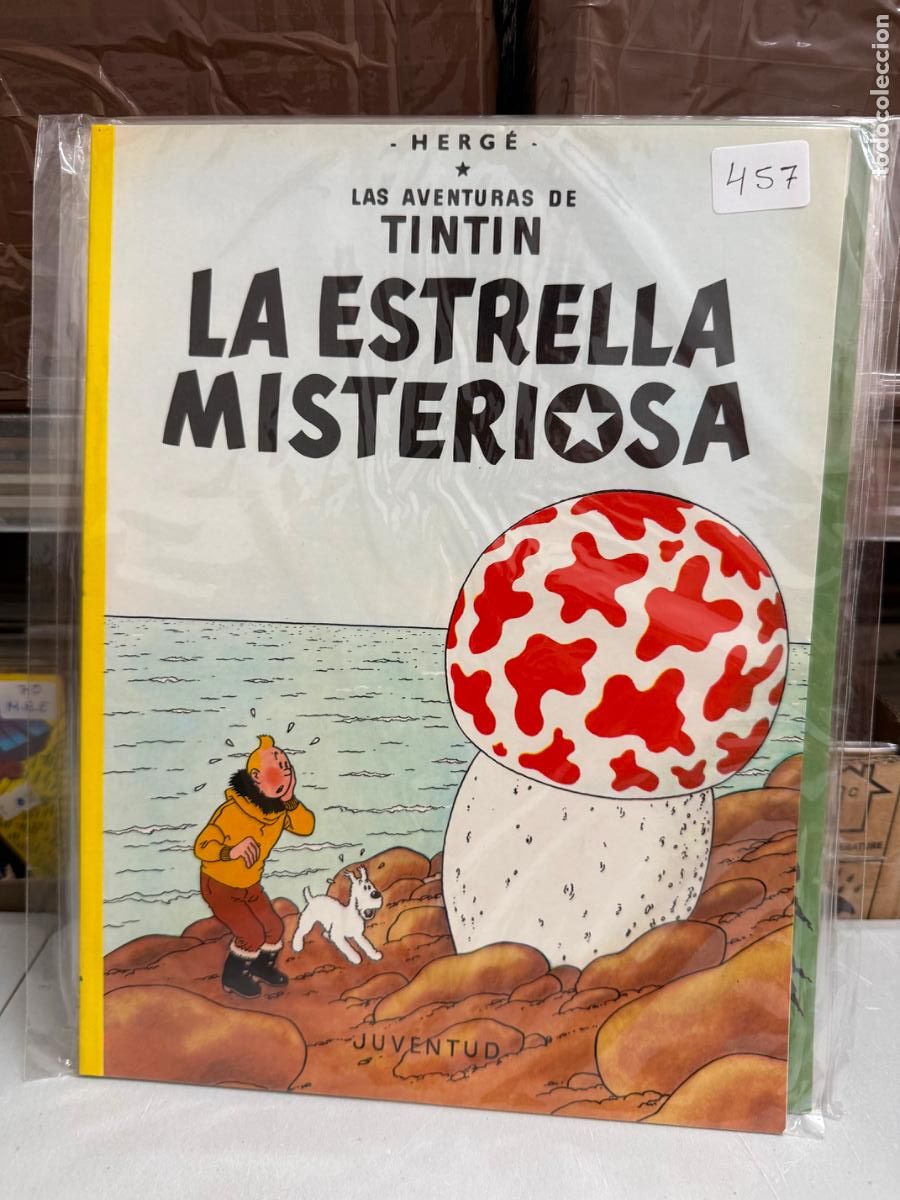Libros de segunda mano: LAS AVENTURAS DE TIN TIN TAPA BLANDA - LA ESTRELLA MISTERIOSA