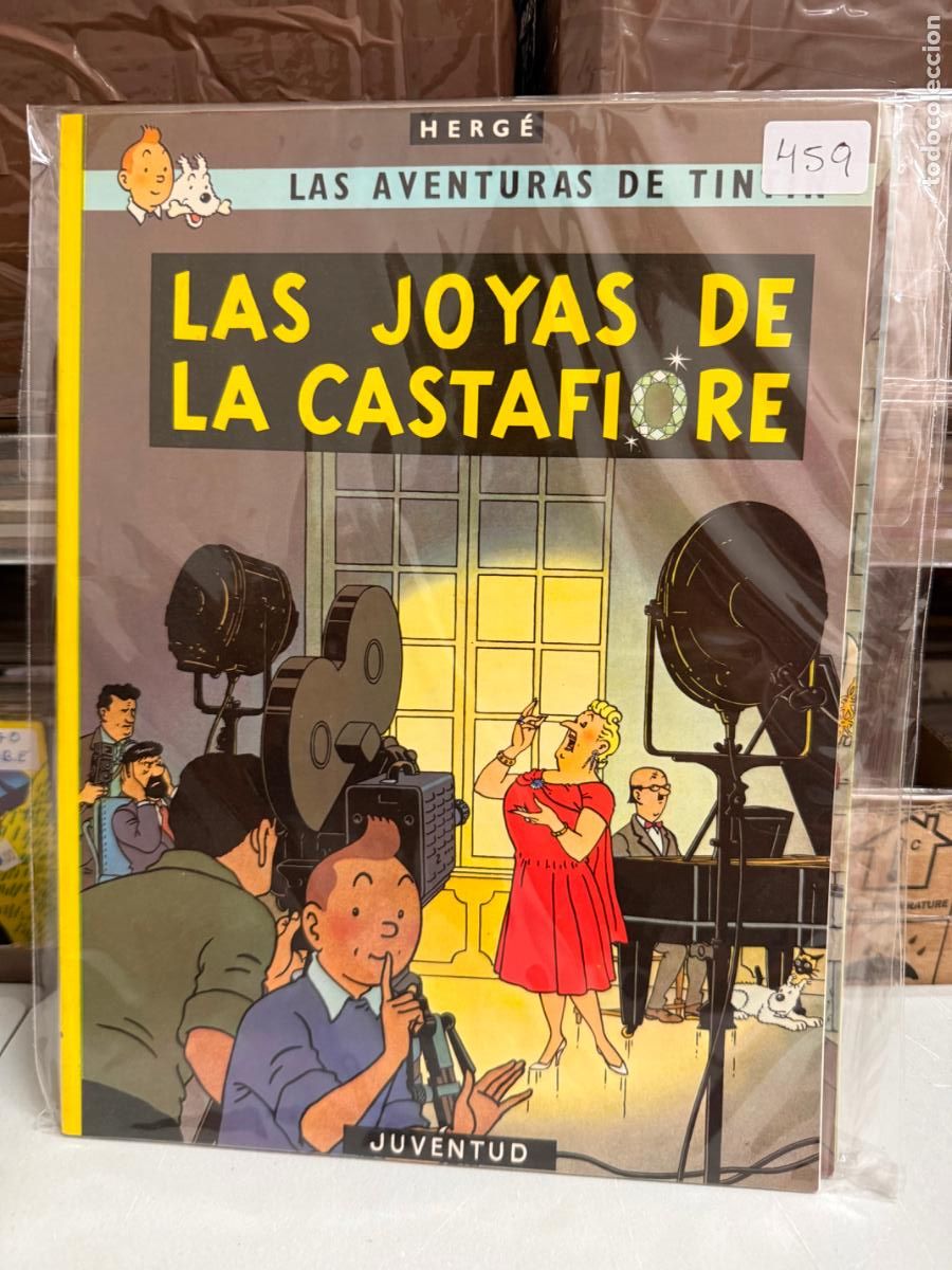Libros de segunda mano: LAS AVENTURAS DE TIN TIN TAPA BLANDA - LAS JOYAS DE CASTAFIORE