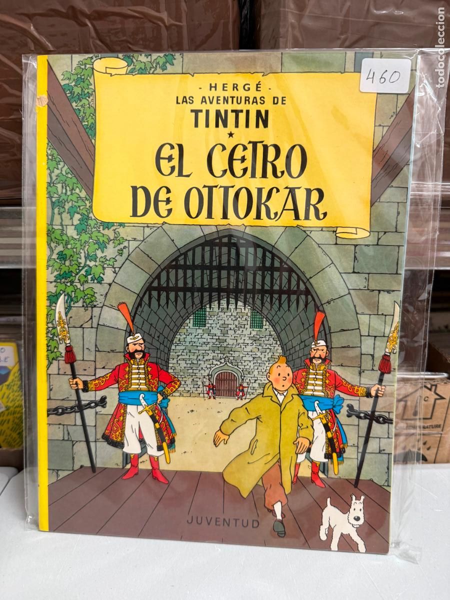 Libros de segunda mano: LAS AVENTURAS DE TIN TIN TAPA BLANDA - EL CETRO DE OTTOKAR