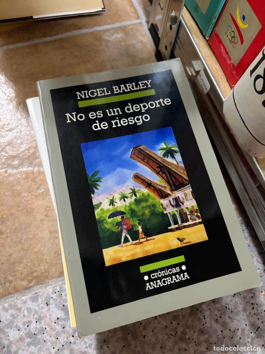 Libros de segunda mano: BLAS10SB NIGEL BARLEY NO ES UN DEPORTE DE RIESGO ANAGRAMA