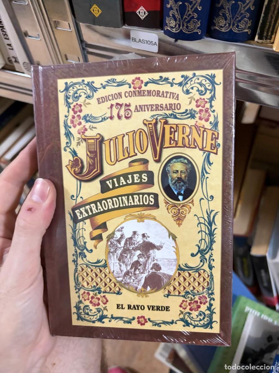 Libros de segunda mano: BLAS105A Julio Verne (edicion conmemorativa) Viajes extraordinarios El rayo verde