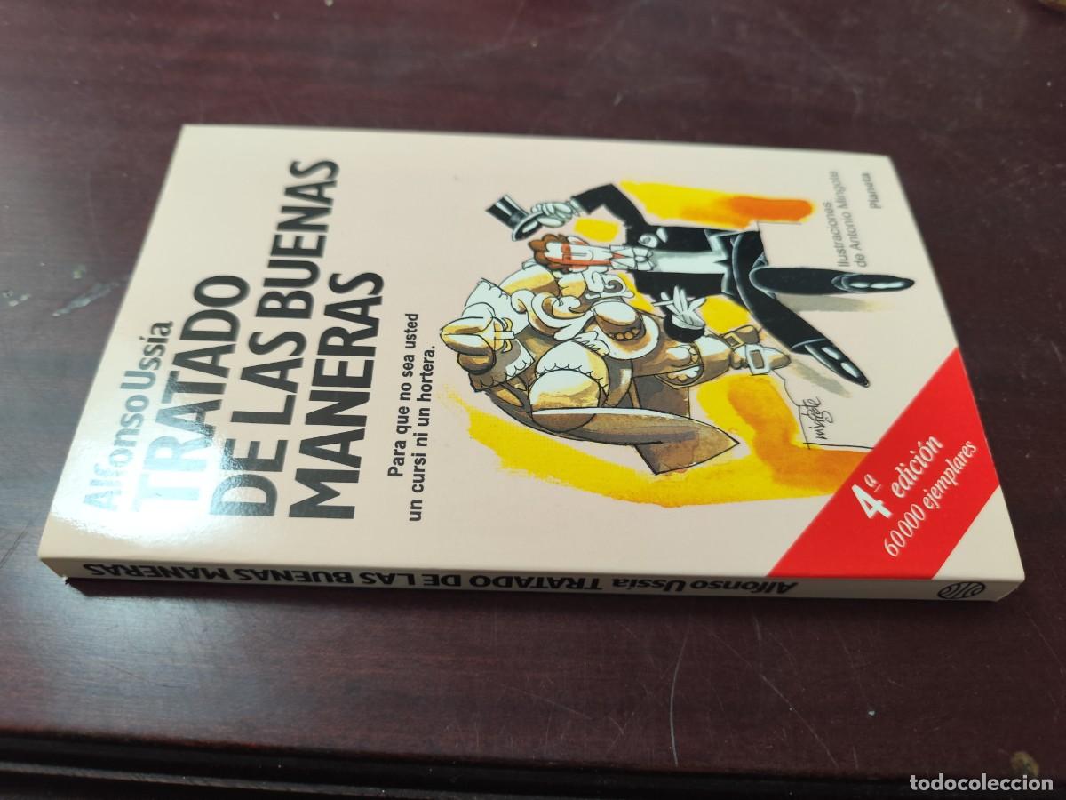 Libros de segunda mano: TRATADO DE LAS BUENAS MANERAS / ALFONSO USSIA / CJA 446 / PLANETA
