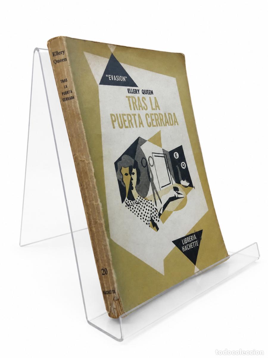Libros de segunda mano: ELLERY QUEEN &ndash; TRAS LA PUERTA CERRADA &ndash; LIBRER&Iacute;A HACHETTE &ndash; COLECCI&Oacute;N EVASI&Oacute;N LM