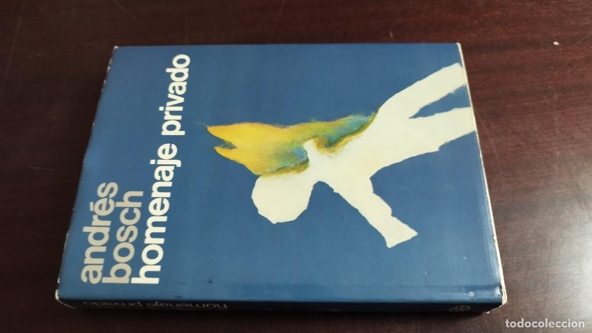 Libros de segunda mano: HOMENAJE PRIVADO / ANDRES BOSCH / CJA 447 / PLANETA