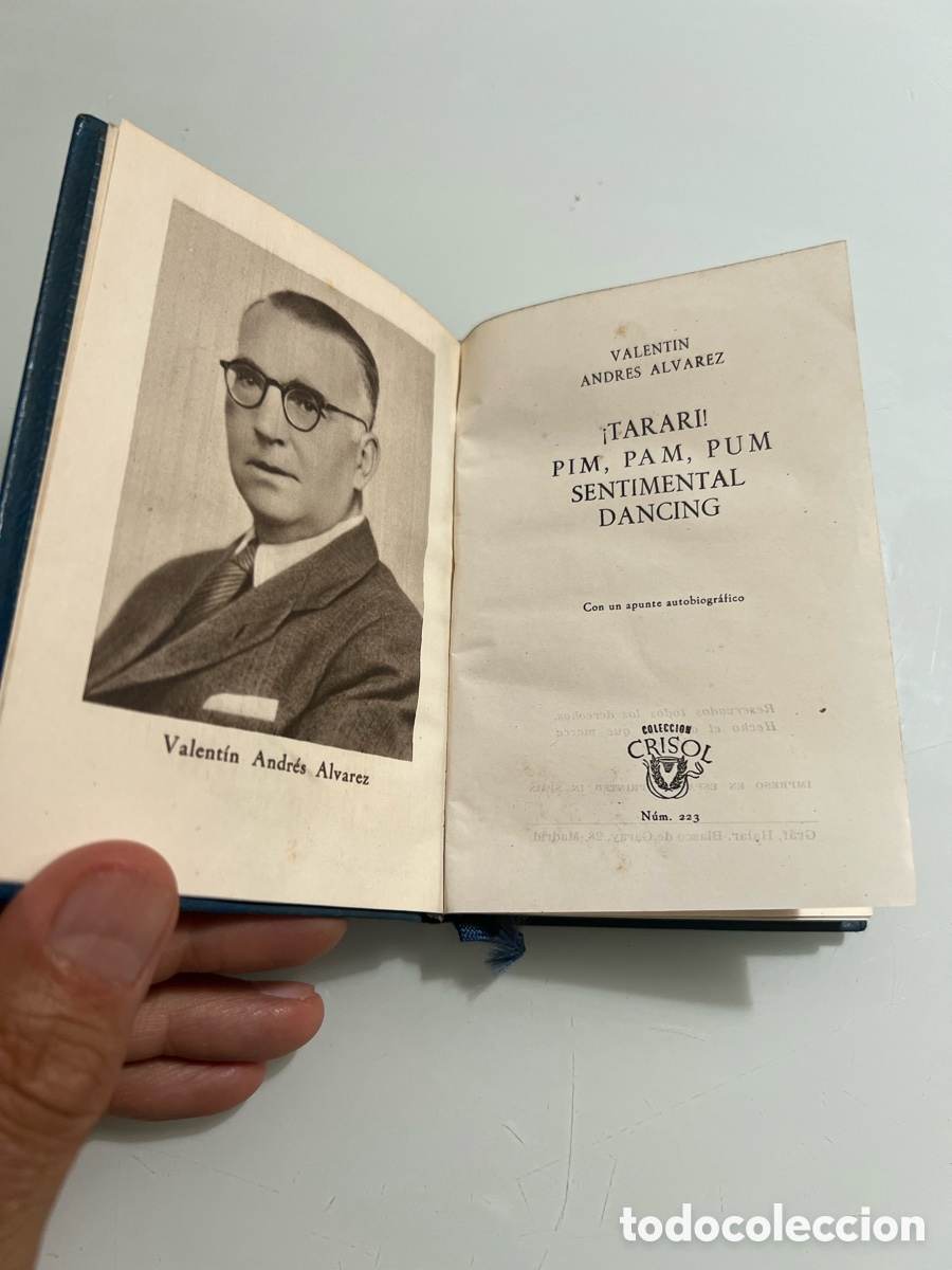 Libros de segunda mano: Novela y teatro. V. Andres Alvarez. Aguilar crisol 223.Primera Edicion 1948