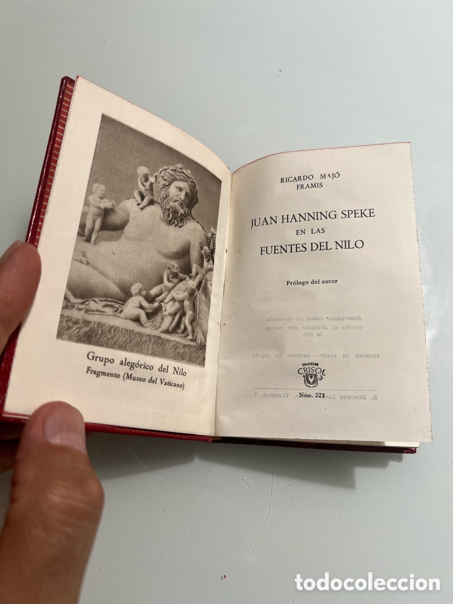 Libros de segunda mano: En las fuentes del nilo. Ricardo majo Framis. Aguilar crisol 222. Primera Edicion 1948