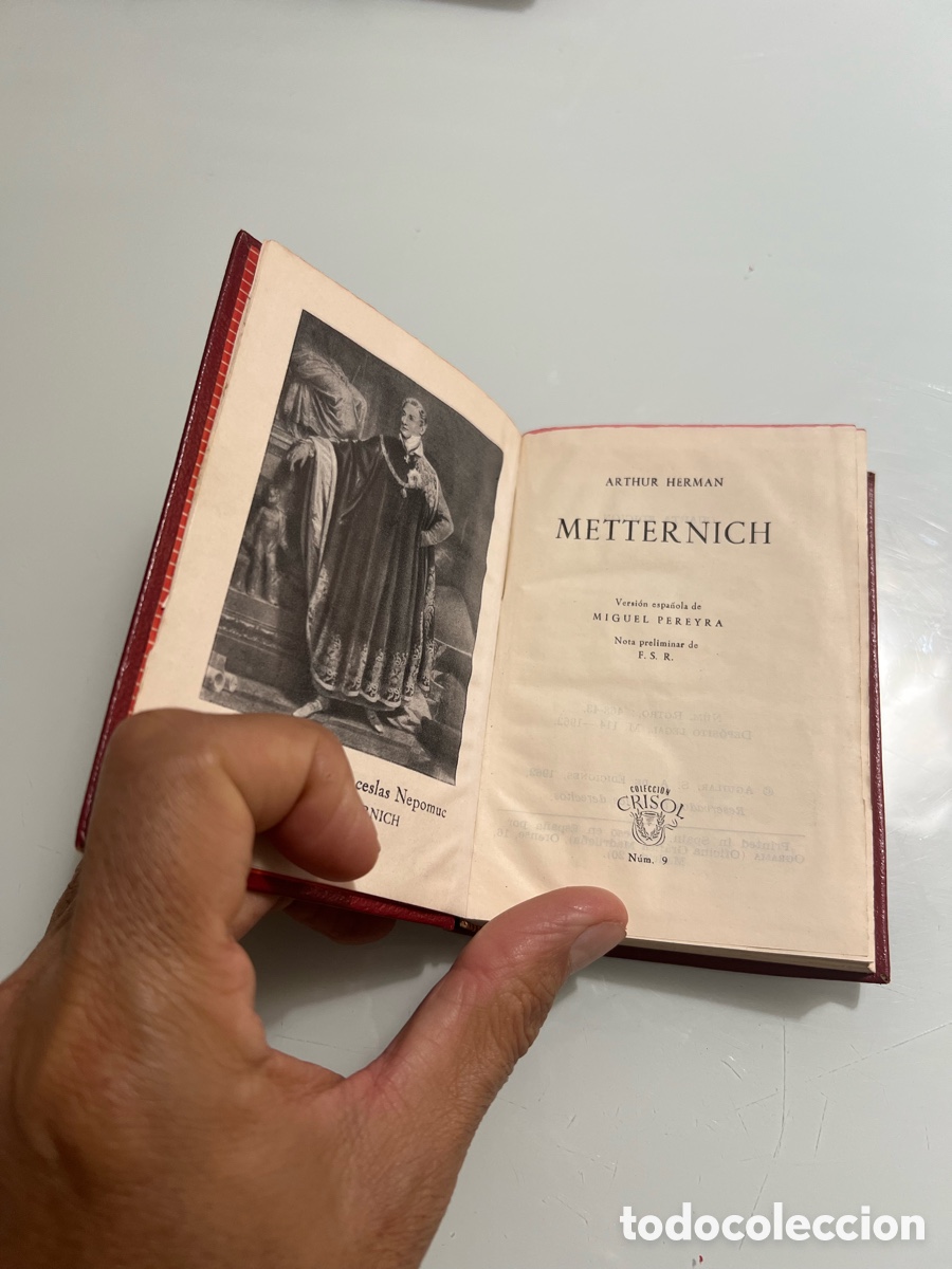 Libros de segunda mano: Metternich. Arthur Herman. Aguilar crisol 9. 1962