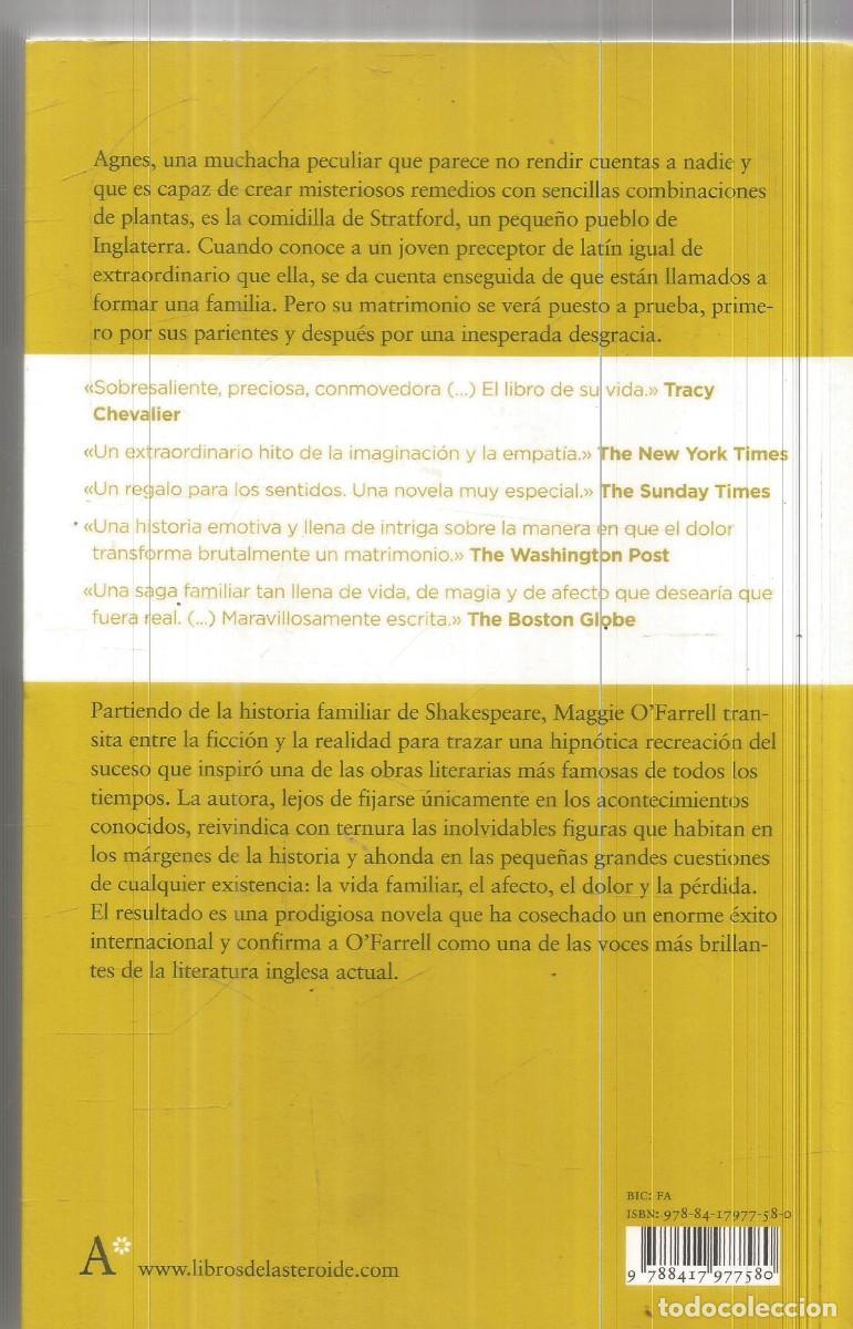 Libros de segunda mano: MAGGIE OFARRELL. HAMNET. LIBROS DEL ASTEROIDE. - Foto 2