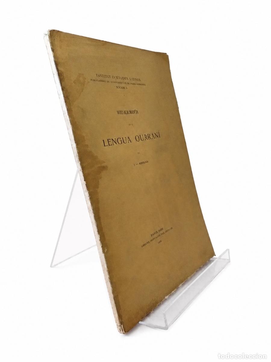 Libros de segunda mano: LENGUA QURRANI &ndash; INSTITUT D&rsquo;&Eacute;TUDES LATINES &ndash; LM