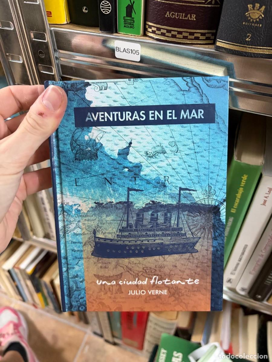 Libros de segunda mano: BLAS105 Julio Verne Una ciudad flotante Aventuras en el mar