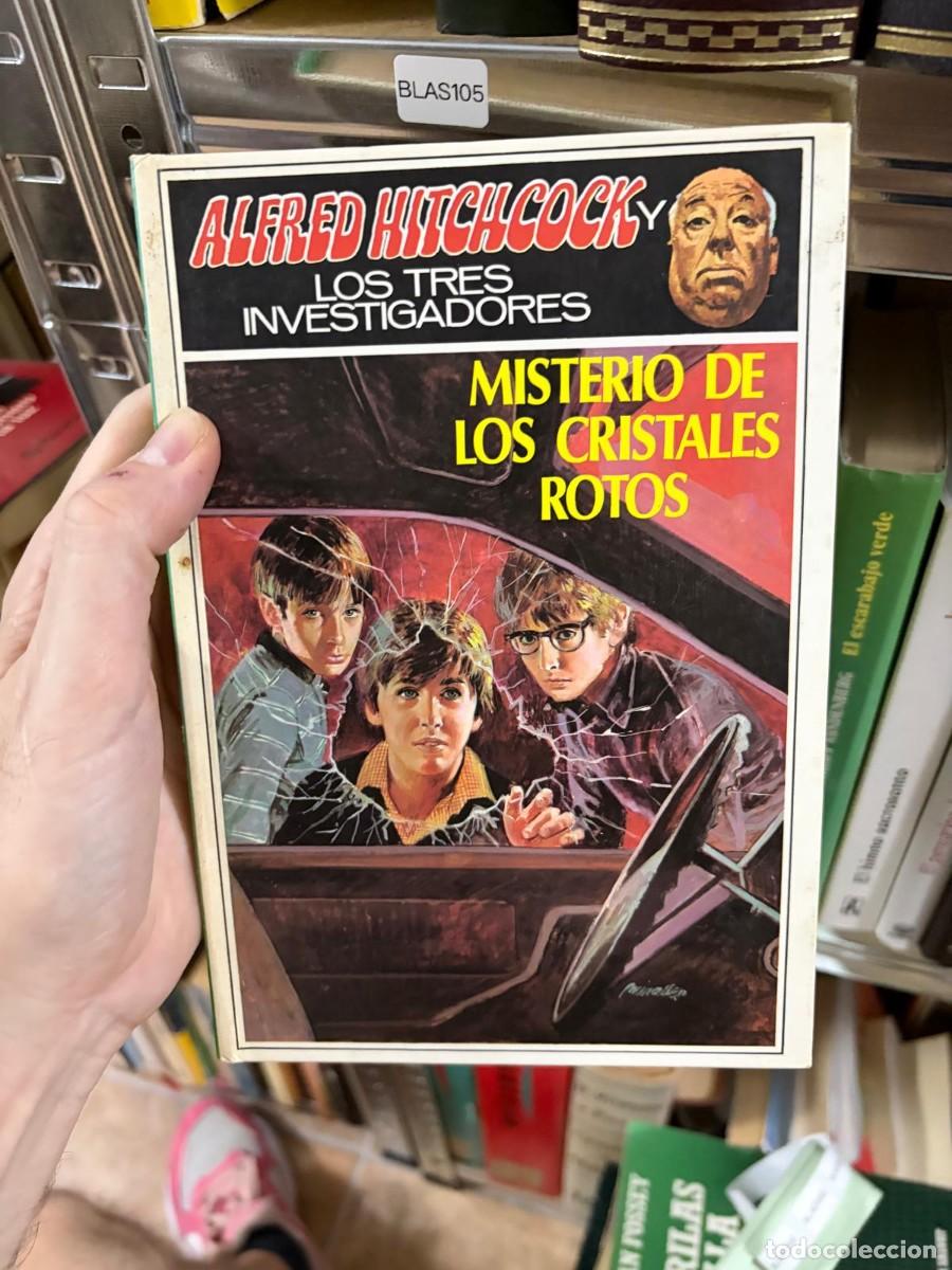 Libros de segunda mano: BLAS105 Alfred Hitchcock, Misterio de los cristales rotos, Los Tres Investigadores