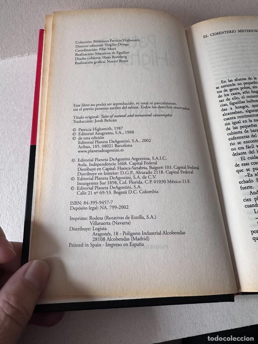 Libros de segunda mano: Cat&aacute;strofes (Patricia Highsmith) - Foto 5