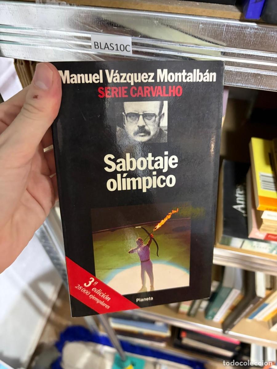 Libros de segunda mano: BLAS10C Manuel V&aacute;zquez Montalb&aacute;n Sabotaje ol&iacute;mpico Planeta