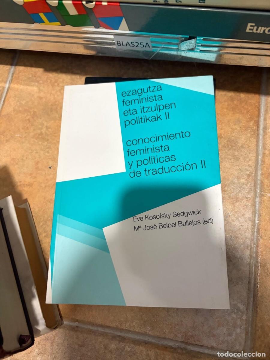 Libros de segunda mano: BLAS25A Conocimiento feminista y pol&iacute;ticas de traducci&oacute;n II Eve Kosofsky Sedgwick y M.&ordf; Jos&eacute; Belbel