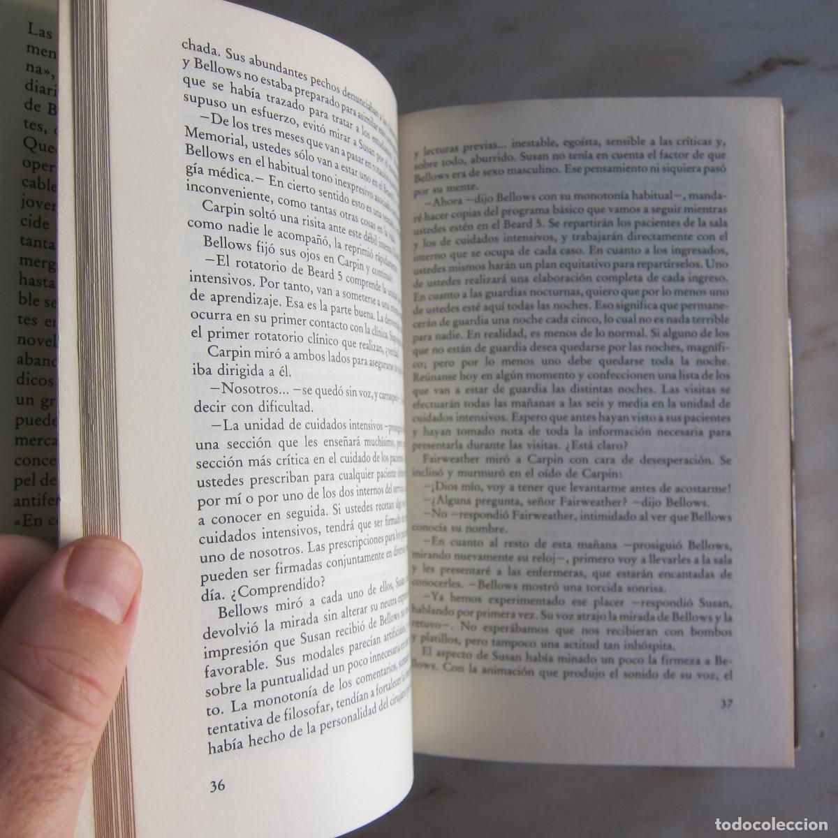 Libros de segunda mano: EN COMA - ROBIN COOK (C&Iacute;RCULO DE LECTORES) NOVELA - Foto 5