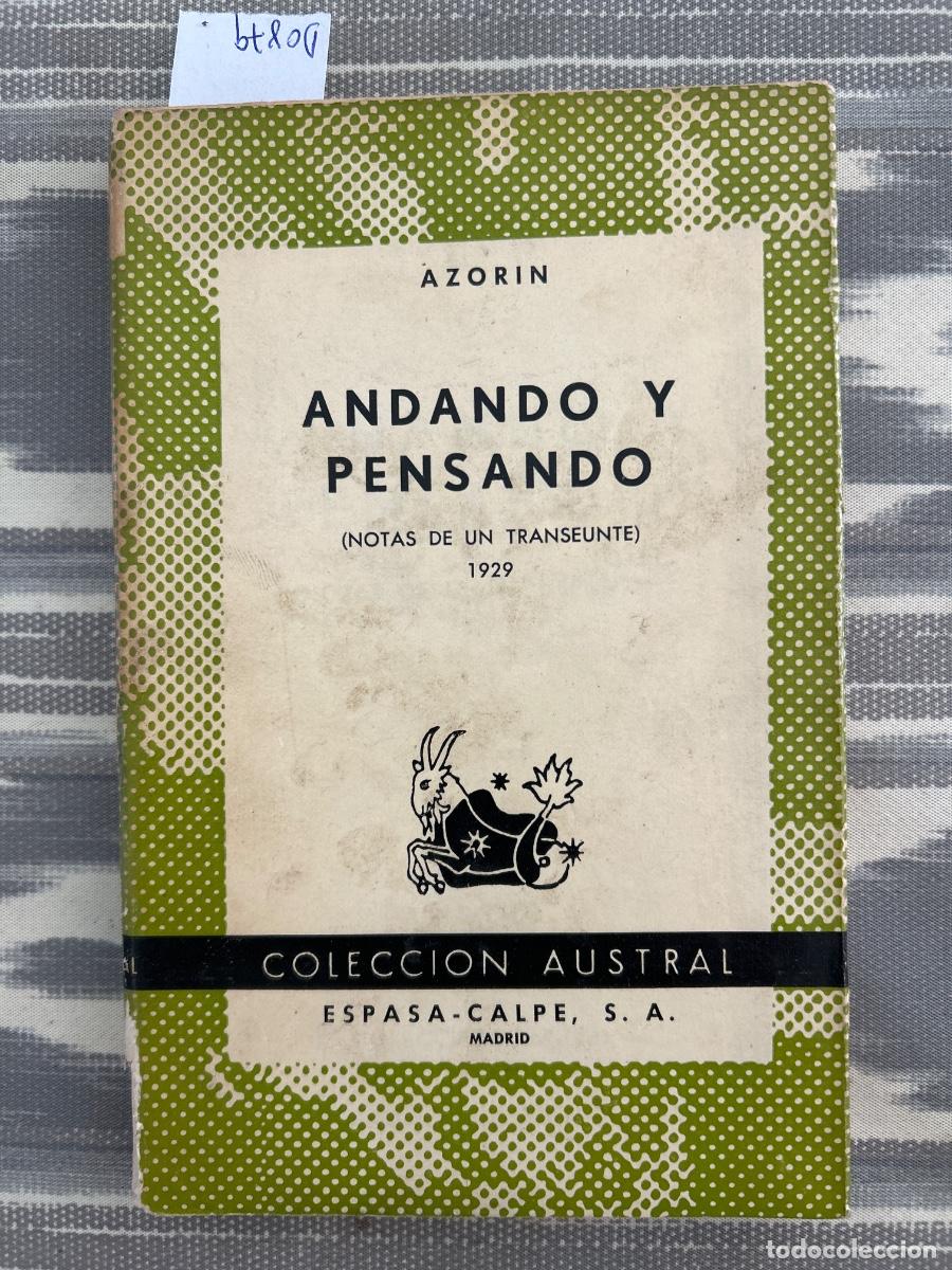 Gebrauchte B&uuml;cher: ANDANDO Y PENSANDO, AZORIN