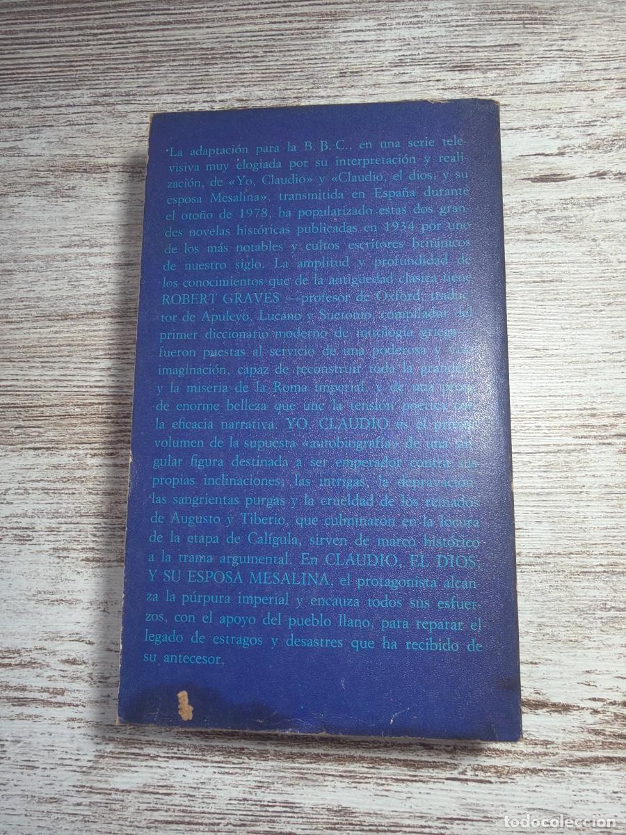 Libros de segunda mano: Libro Yo Claudio | Robert Graves | 1979 - Foto 2
