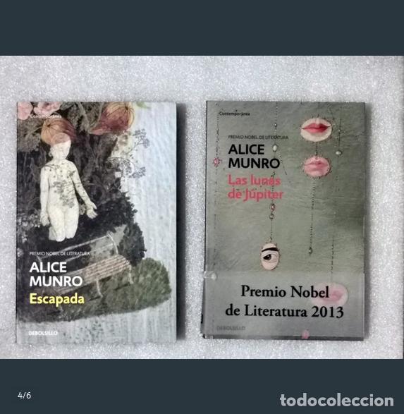 Libros de segunda mano: Alice Munro Las lunas de J&uacute;piter + Escapada. Bolsillo